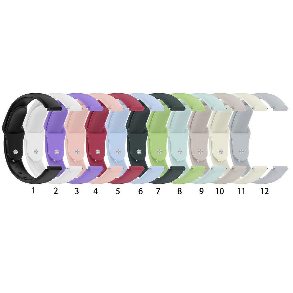 สายซิลิโคน + เคสสําหรับ Samsung Galaxy Fit3 Fit 3 SM-R390 นุ่มสีลูกกวาดนาฬิกาสร้อยข้อมือกีฬาฝาครอบห่วง