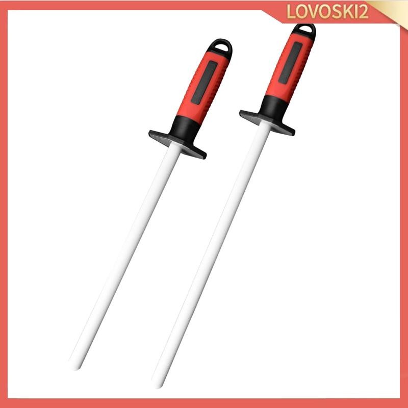 [Lovoski2] Honing Rod Sharpening Rod เซรามิคอุปกรณ์ครัว Chefs เครื่องมือ