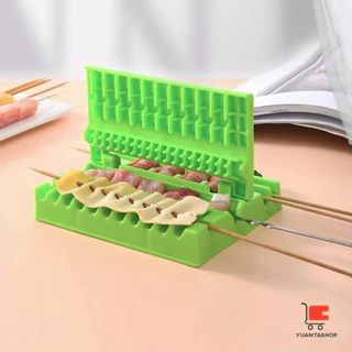 ที่เสียบเนื้อบาร์บีคิว อุปกรณ์เสียบเนื้อทำปิ้งย่าง อเนกประสงค์ สินค้าพร้อมส่ง skewers kebab maker