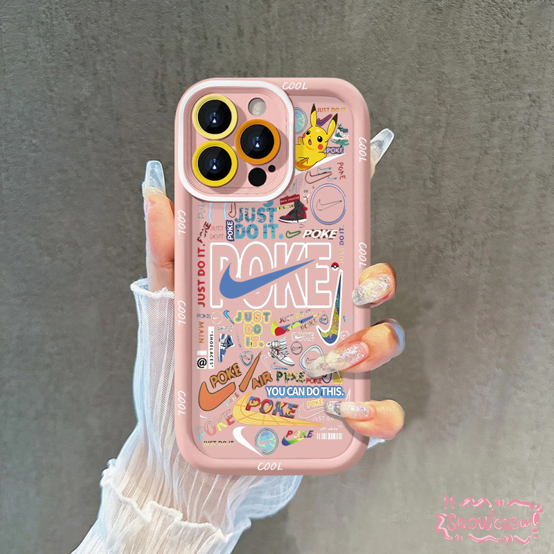 เคส Realme C51s C35 C51 C25 C53 C67 C15 C55 C21 C20 C12 C31 C3 5 11 7i 5i 5 5i 11 Note 50 แบรนด์อินเทรนด์น่ารักกราฟฟิตีส - รูปที่ 7
