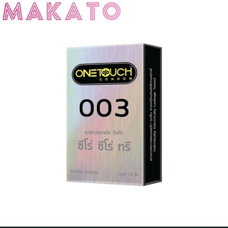 Onetouch Condom ถุงยาง วันทัช ทุกรุ่น มีปุ่ม บาง หรือ ลดไว 003 ไซส์ 45 49 50.5 52 54 56 60 มม.