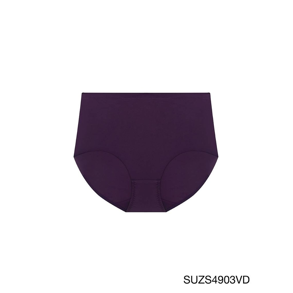 SABINA Semi-Seamless กางเกงในทรงเอวสูงปานกลาง รหัส SUZS4903VD สีม่วงเข้ม