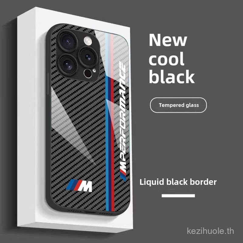 BMW สีฟ้าและสีแดงรันเวย์สำหรับ Xiaomi R edmi หมายเหตุ9 9วินาที9pro 10 Pro poco C65 8 7 6 5 P RO 4X R