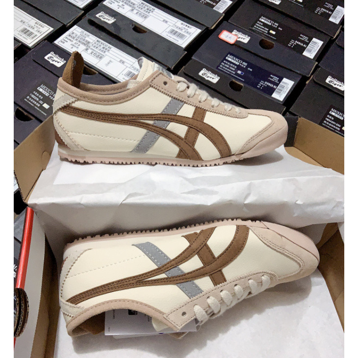 ใหม่ Onitska Tiger MEXICO 66 รองเท้าลําลองผู้ชายผู้หญิง
