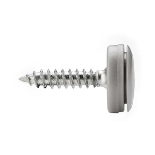 มิก้าสโตร์ ▏10 ชิ้นรอบสกรูหมวก M4/M5 Nut Self-shattering สกรูหมวกป้องกันฝุ่น Conjoined หมวก