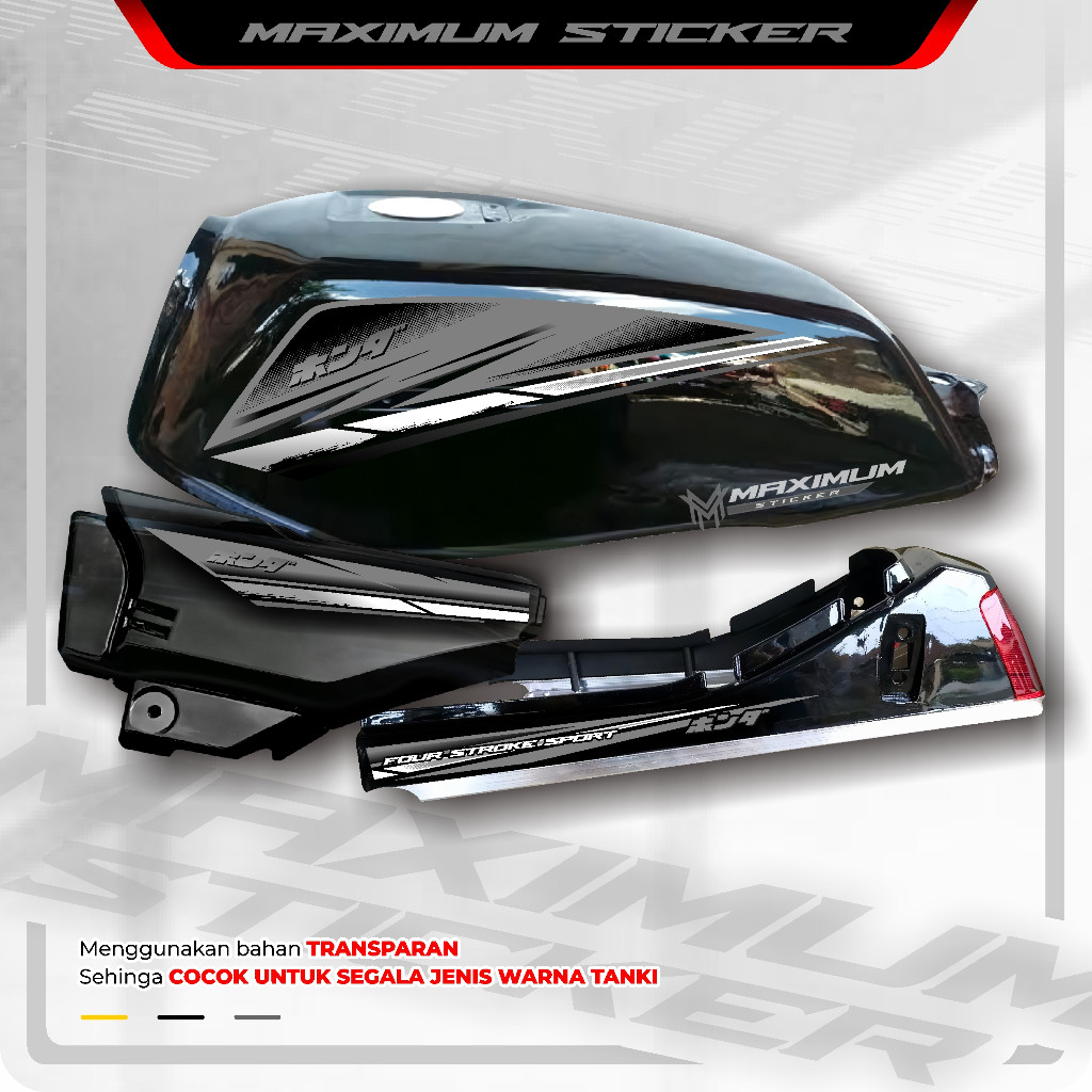 GL PRO STRIPING - สติ๊กเกอร์ GL - แถบ HONDA GL PRO