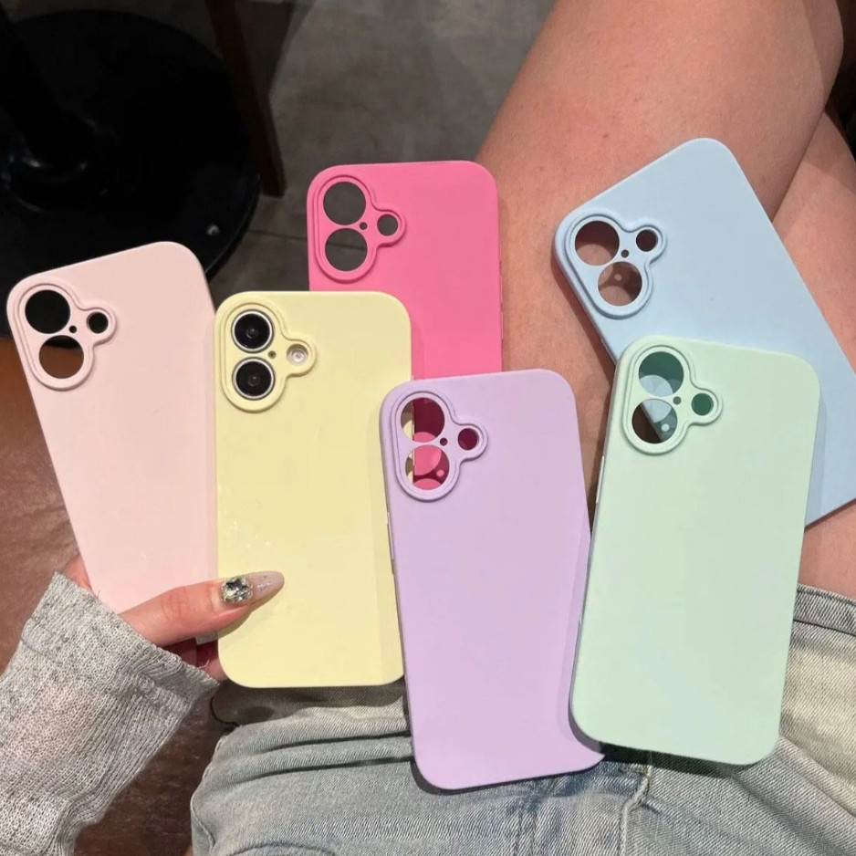 เคสกำมะหยี่ สำหลับ  iPHONE 16 15 14 13 12 11 Pro Promax เคสซิลิโคน กันเปื้อน บุกำมะหยี่ Silicone Cover Case เคสลบรอยได้