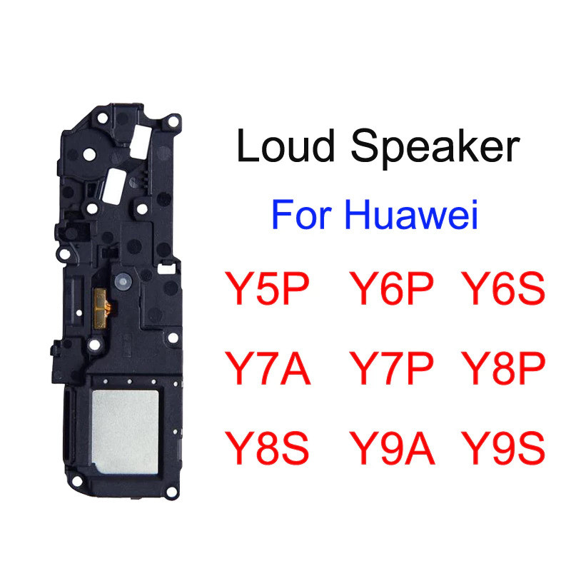 ใหม่สําหรับ Huawei Y5P Y6P Y6S Y7A Y7P Y8P Y8S Y8A Y9S Buzzer Ringer Loud ลําโพง Flex สายริบบิ้น