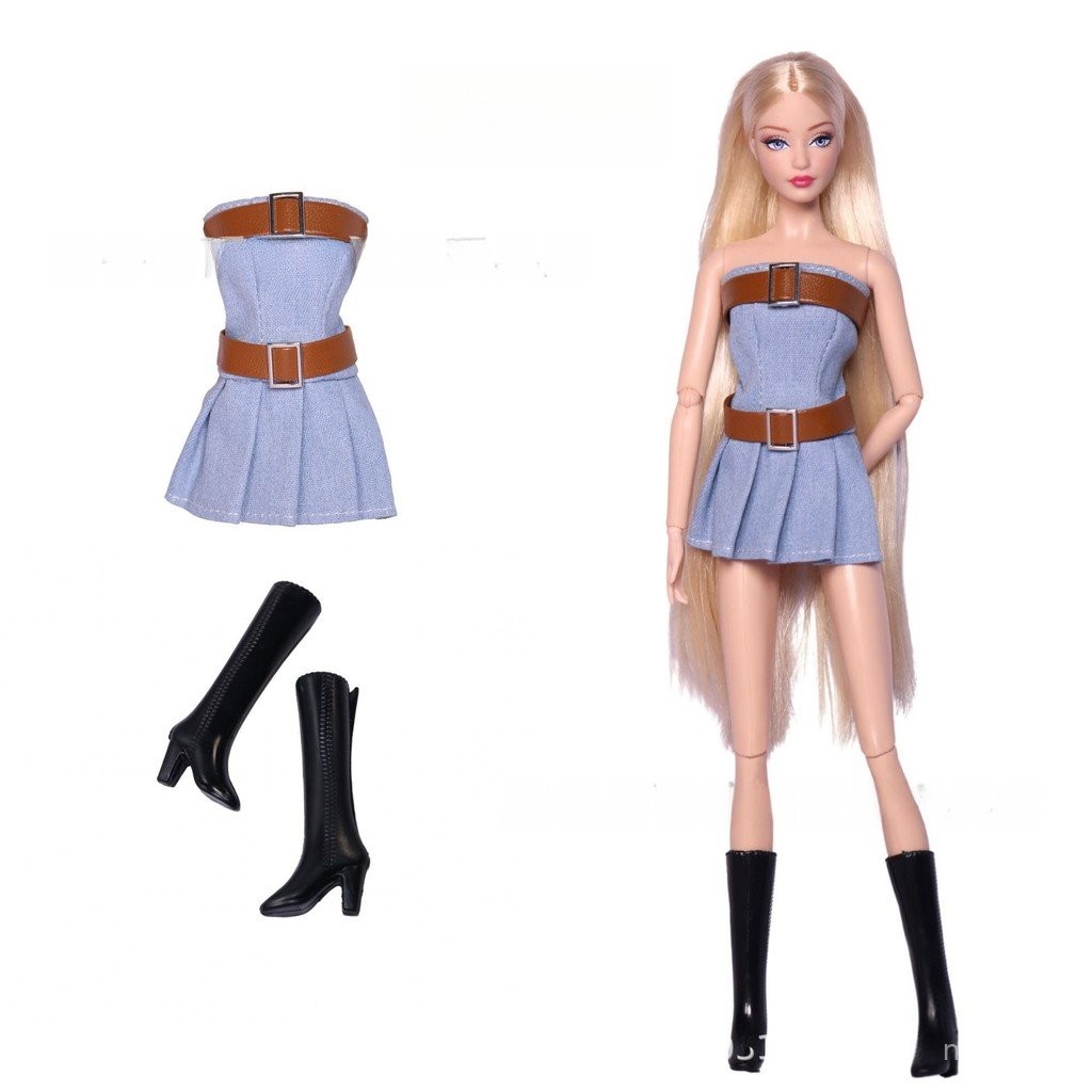 เสื้อผ้าตุ๊กตา30cm, ของเล่นเด็กผู้หญิง, เกมแต่งตัวบ้านเล่น, ของขวัญวันหยุด