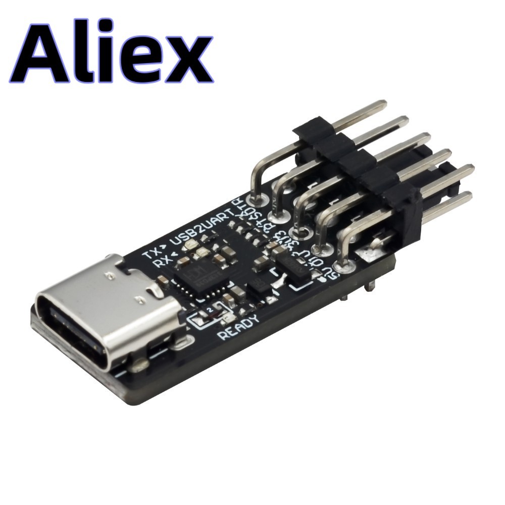 Ch343p USB to Serial/TTL UART Module 3.3V 5V สวิตช์แทน CH340