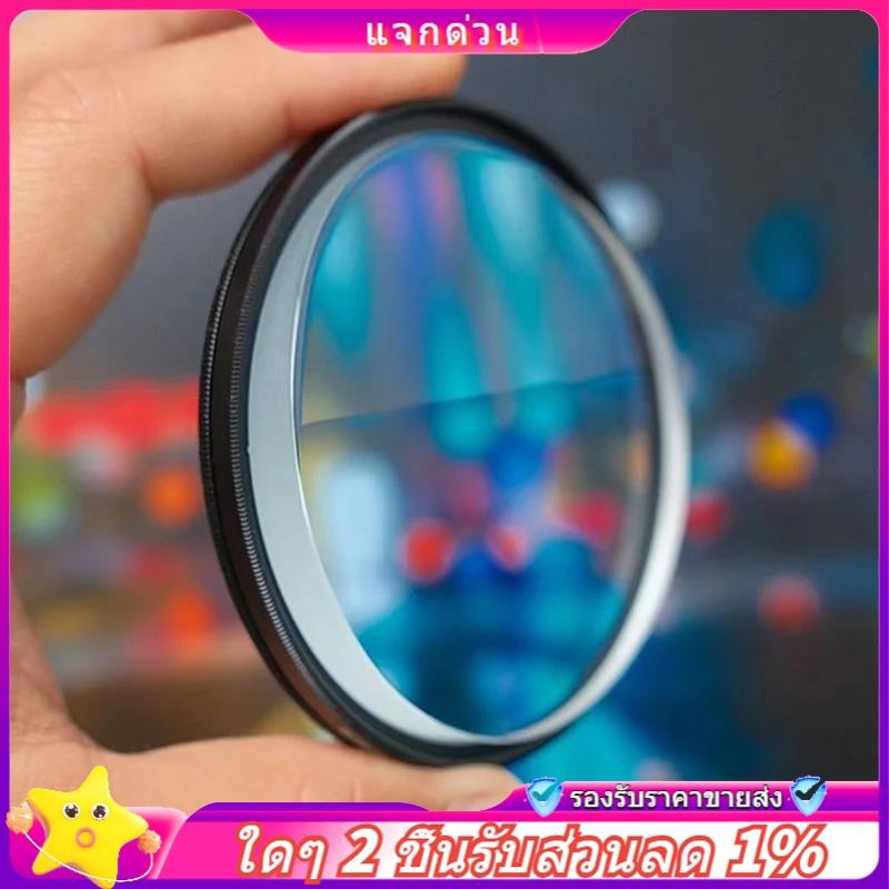 ในสต็อก-77 มม.แก้ว Prism เลนส์ Super Speed Effects Ghost Motion Blur UV Filter สําหรับถ่ายภาพ SLR เลนส์กล้องอุปกรณ์เสริม