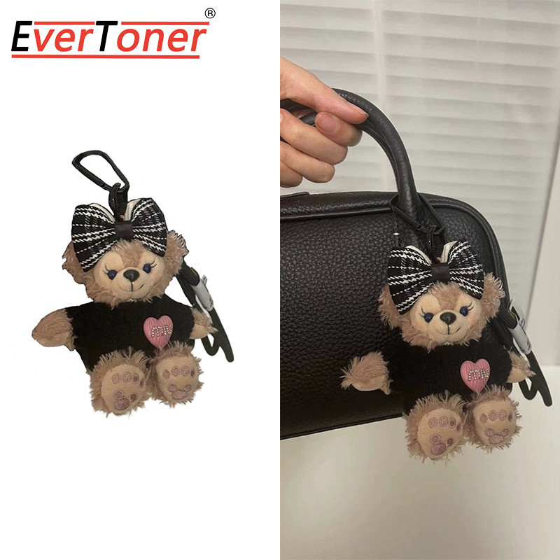 Evertoner ใหม่ Kawaii Meimei ตุ๊กตาตุ๊กตาจี้ผู้หญิงแนวโน้มแฟชั่น KeyChain กระเป๋