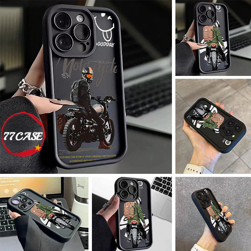 ปลอก HP Untuk OPPO A17 A17K A18 A16 A16S A16K A15 A15S A12 A12S A8 A7 A5 A5S A3S A1K A1 A1 A53 A9 A5