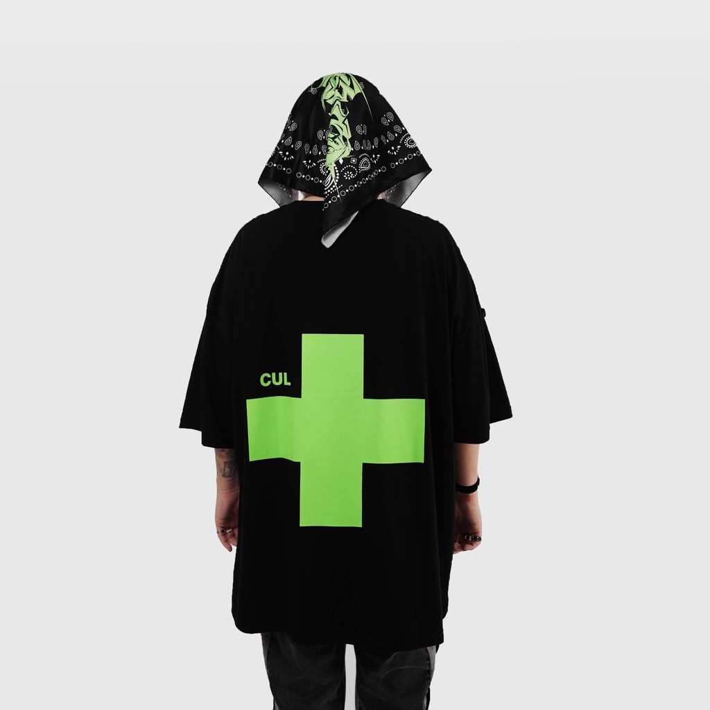 (EXO) Tagged - Positive Cult Oversize Sign 01 Tshirt