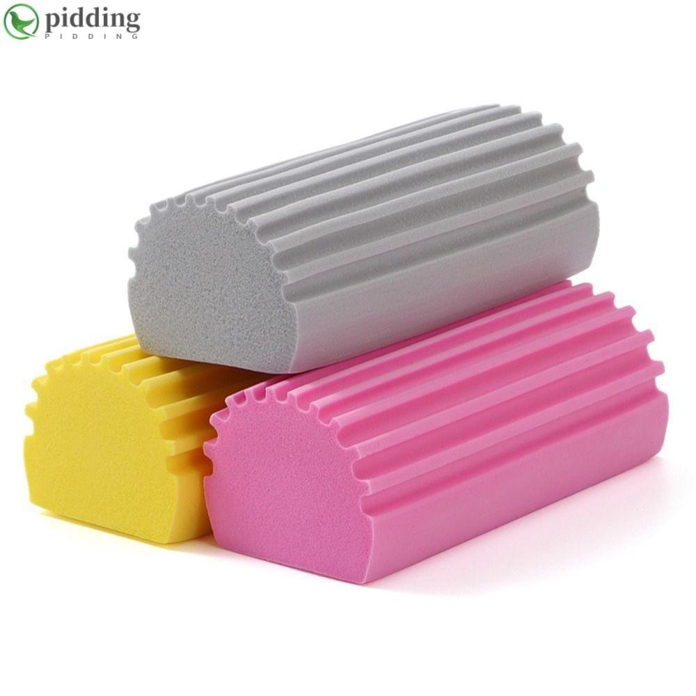 อุปกรณ์ ตกแต่งบ้าน PIDDING Magical ฟองน้ําทําความสะอาดฝุ่น Railings Window Track Grooves Duster สําหรับทําความสะอาดผ้าม่าน Vents Baseboards ฟองน้ําแก้วแปรงทําความสะอาด ราคาถูก