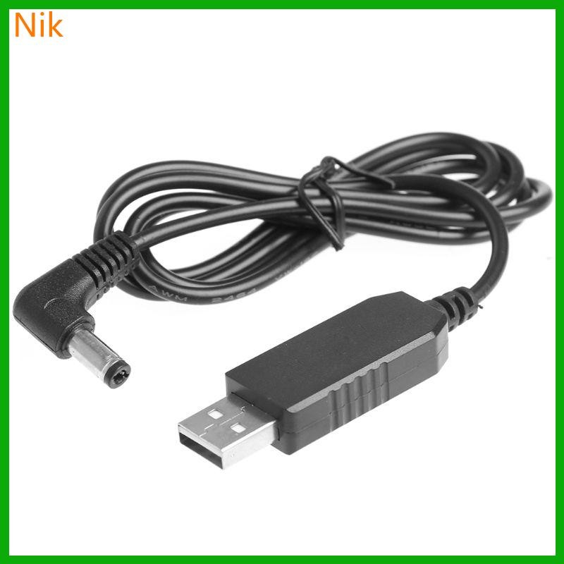 90 Degree USB 5V To 24V 250mA 5.5x2.1mm Step Up Adapter Cable For LED Router