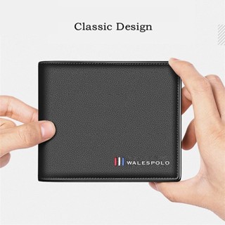 กระเป๋าสตางค์ หนัง PU ลายหนังจระเข้ คุณภาพสูง สไตล์คลาสสิก ส…