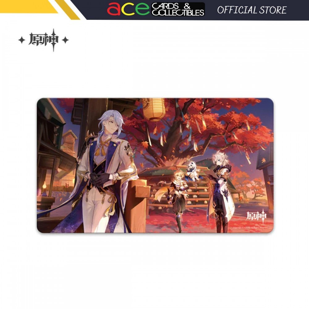 MiHoYo -Genshin Impact- Ayato/Albeo/Aether/Paimon Theme Mousepad
