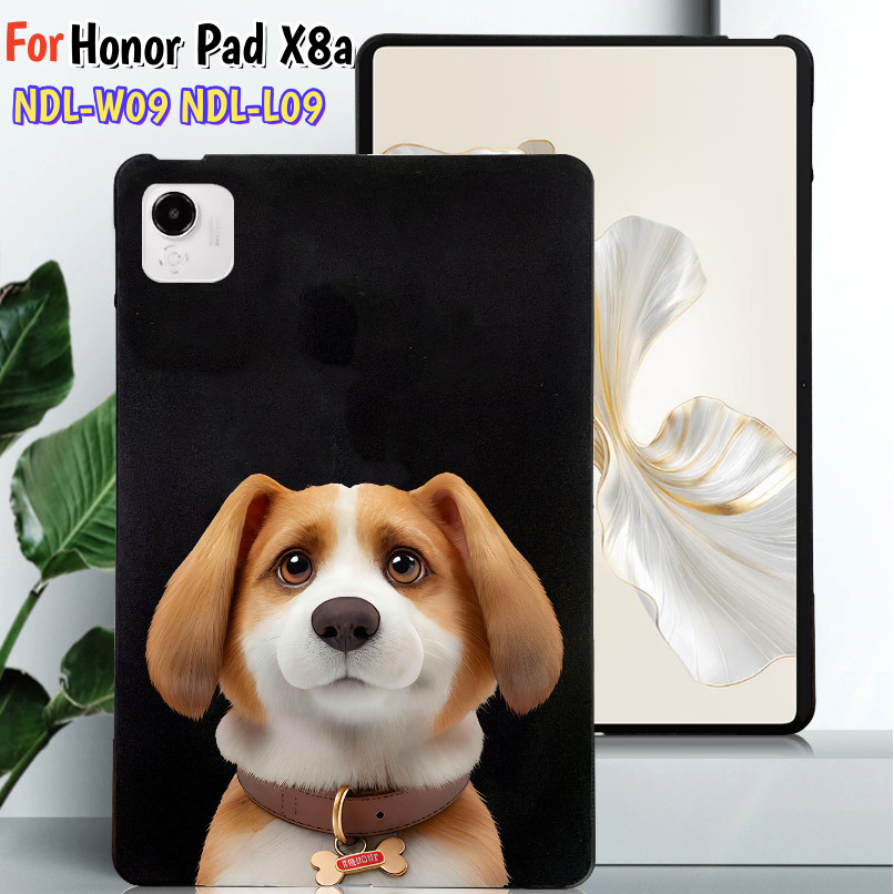 เคสแท็บเล็ตซิลิโคน Honor Pad X8a แท็บเล็ต 11 นิ้ว 2024 PADX8A NDL-W09 NDL-L09 ยืดหยุ่น Soft TPU เปลื