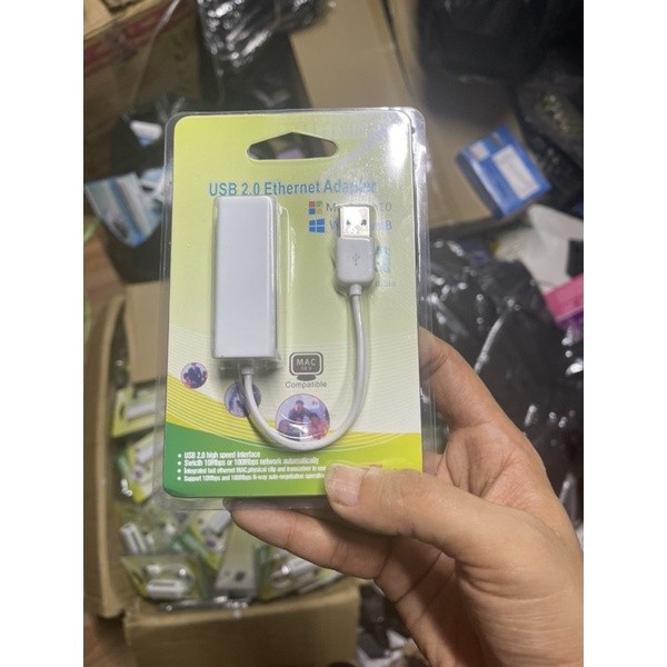 สายแปลง USB เป็น Lan - USB เป็น Lan (สีขาว)