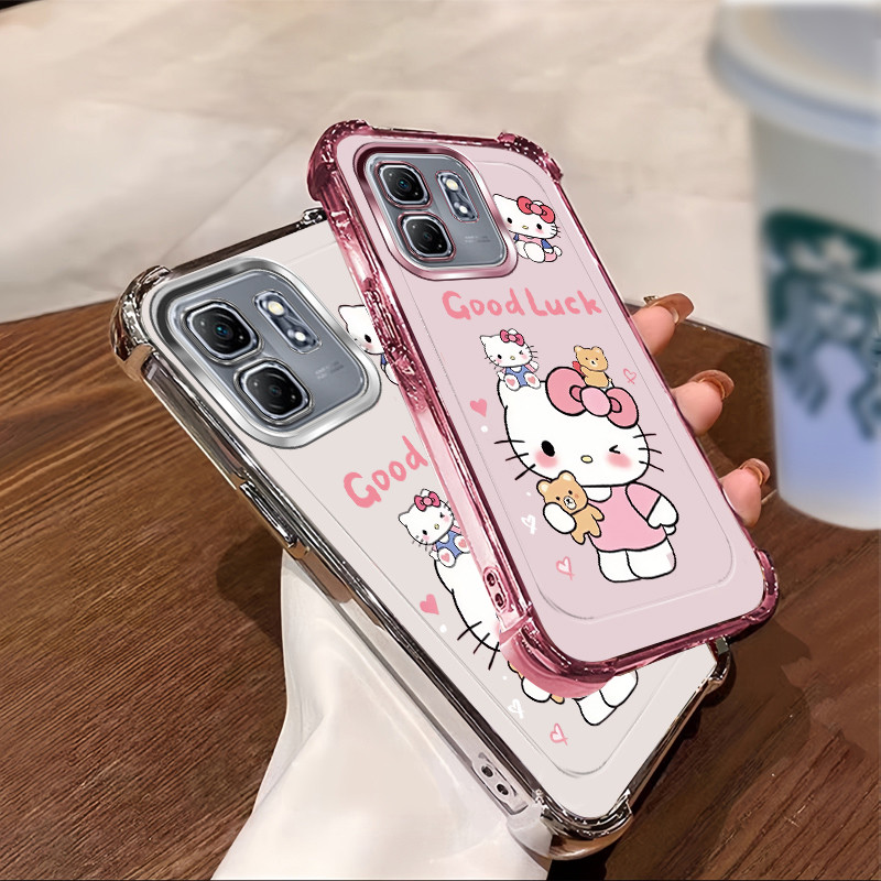 ปลอก infinix Smart 10 Smart 9 7 hot 50i tecno spark go 2023 hot 50 pro + 5G iteel S23 Plus x6531 เคส