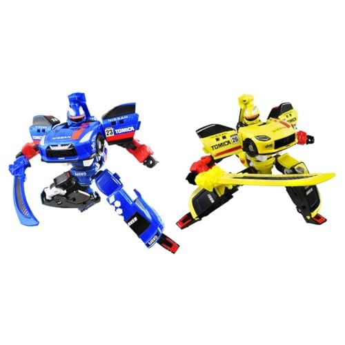 Takara Tomy Tomica Heroes Tomica Job Driver Race Braver Nissan GT-R & Fairlady Z W Set 229216