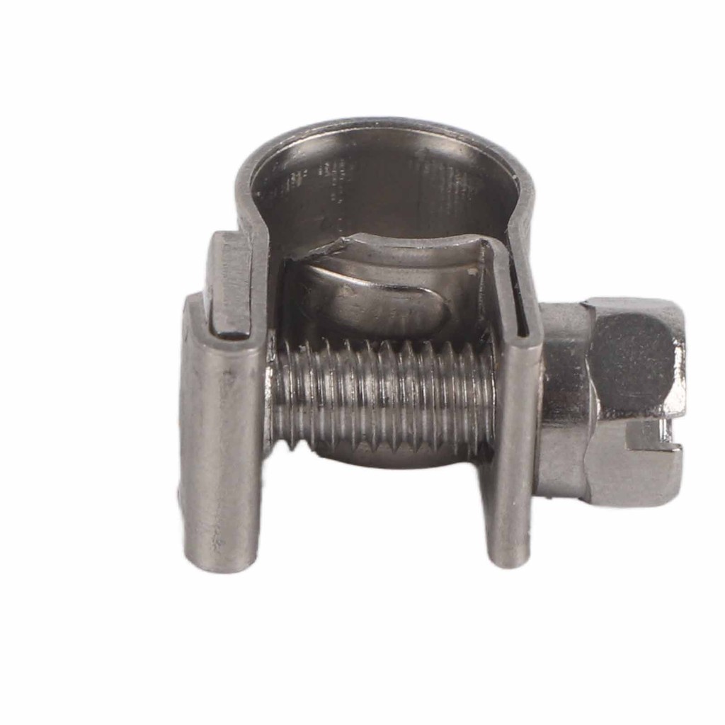 สนุก~ 10ชิ้นสแตนเลสมินิสายน้ํามันเชื้อเพลิงท่อหนีบคลิป6มิลลิเมตร-20มิลลิเมตรตัวเลือกขนาด - รูปที่ 6