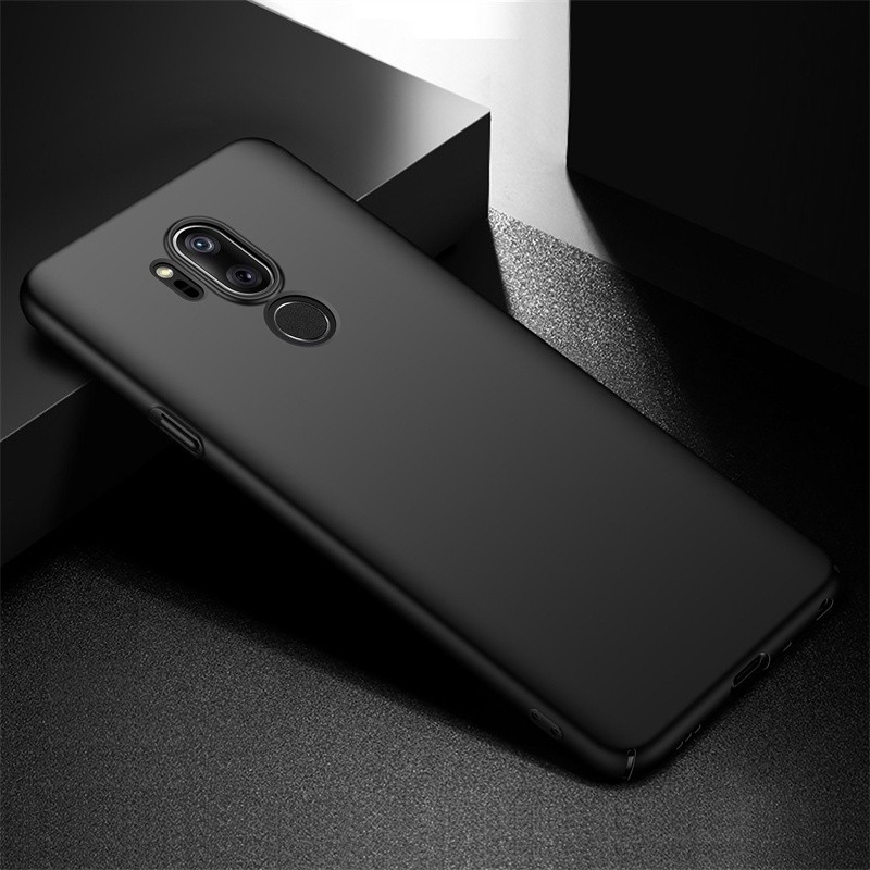 LG G8 THINQ CASE / LG G8X / LG G7 G7 PLUS / LG G6 / LG G5 SILICONE TPU SLIM MATTE CASE SOFT BLACK DO
