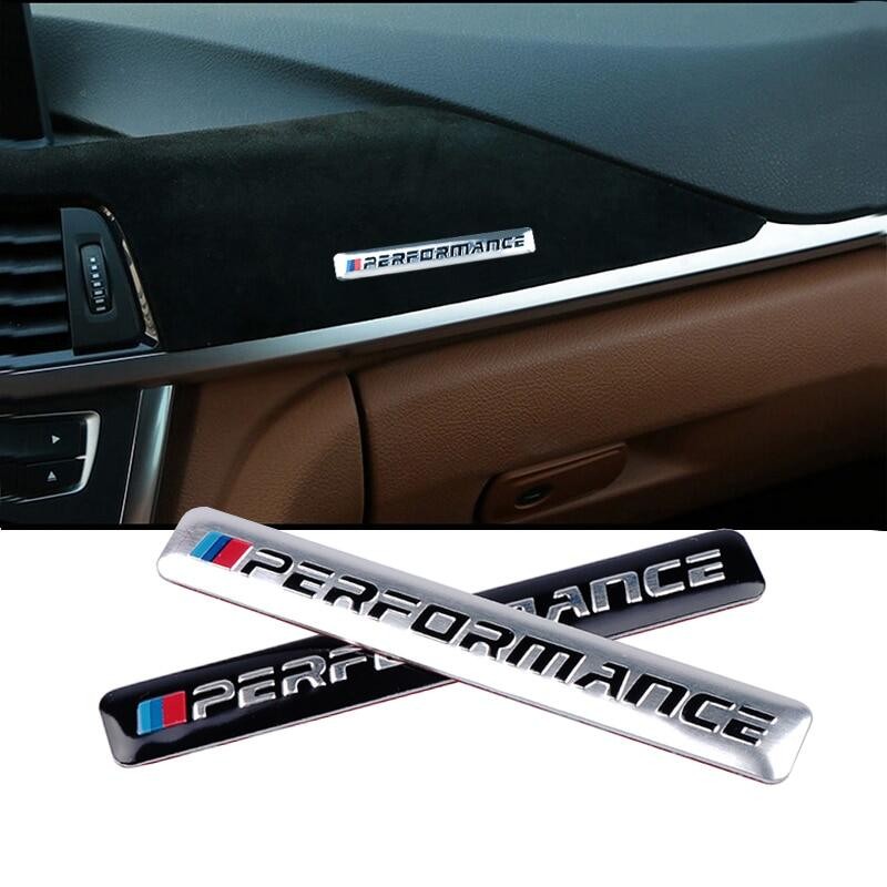 สติกเกอร์รถ Performance Motorsport โลโก้โลหะรถจัดแต่งทรงผมตกแต่ง Decal อลูมิเนียมสัญลักษณ์ย่าง Badge