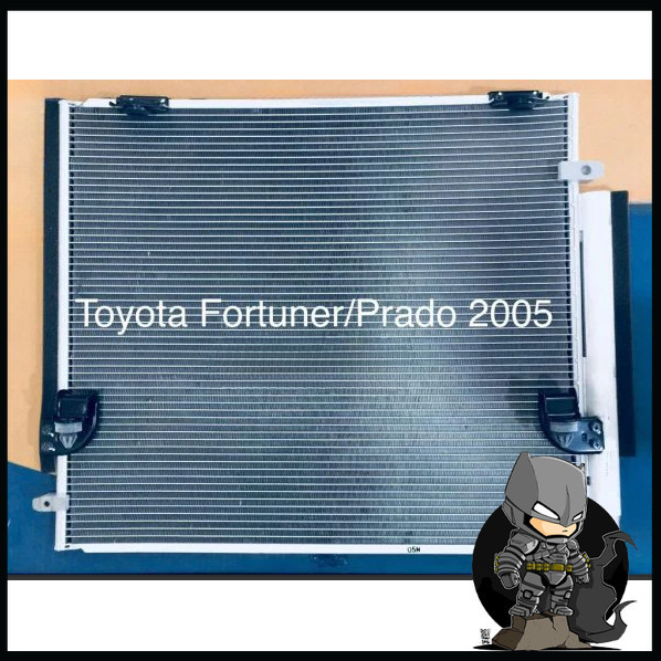 ( DENSO OR OEM) คอนเดนเซอร์ Fortuner AN50 AN60 2005-2012 PERTONL Land Cruiser Prado J120 2005