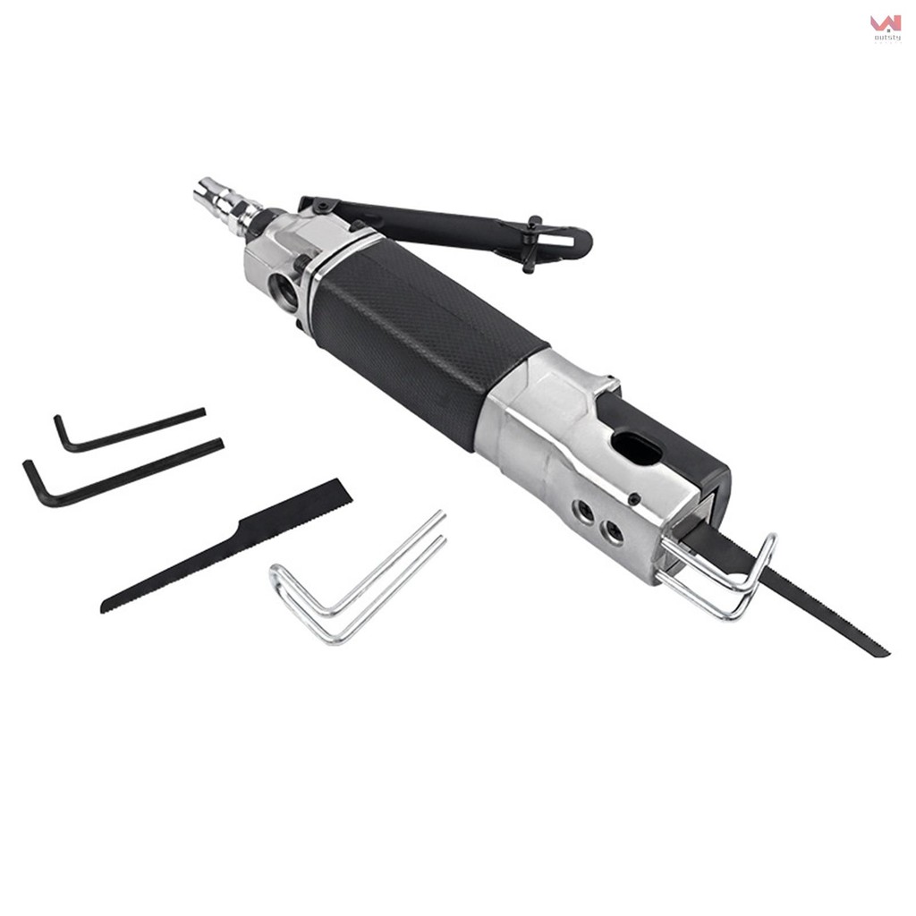 เลื่อยลูกสูบลมลม 90PSI 9000BPM เลื่อยลูกสูบมือถือเลื่อยโลหะ Heavy Duty อลูมิเนียมเลื่อย Saber สําหรั