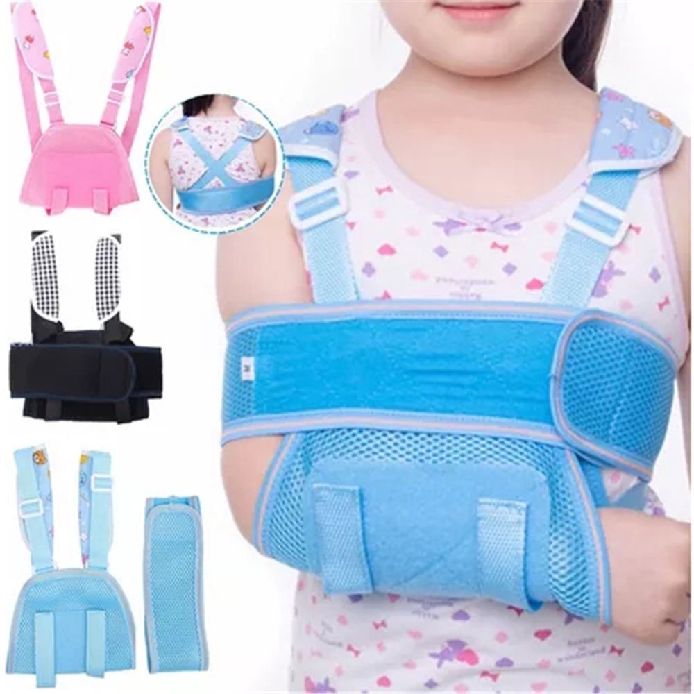 Arm Sling Support for Kids, Breathable Mesh Medical Sling Immobilizer Elbow Arm Support Shoulder Inj