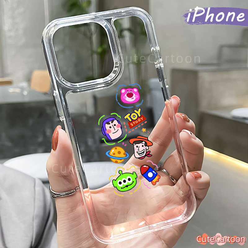 การ์ตูนของเล่น Store motif กรณี iPhone 13 15 11 12 14 Pro Max XR X Xs การ์ตูนความงามรูปแบบปลอก hp 7 