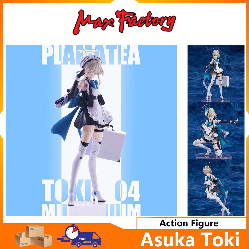 【Max Factory】Asuka Toki Action Figure height about 17cm Popular PLAMATEA Series Max Factory & Blue A