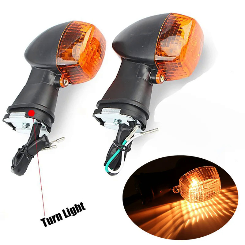 Motorcycle Turning Signal Light Universal For Kawasaki ZX600 Ninja ZX-6R ZX6R ZX-9R ZXR400 KLE 250/4