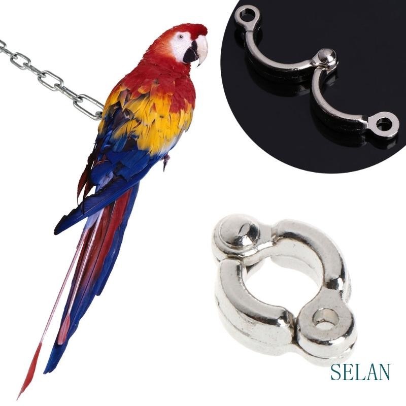 Selan ห่วงเปิดขานกแก้ว ขนาดเล็ก กลาง สําหรับฝึกบิน กลางแจ้ง
