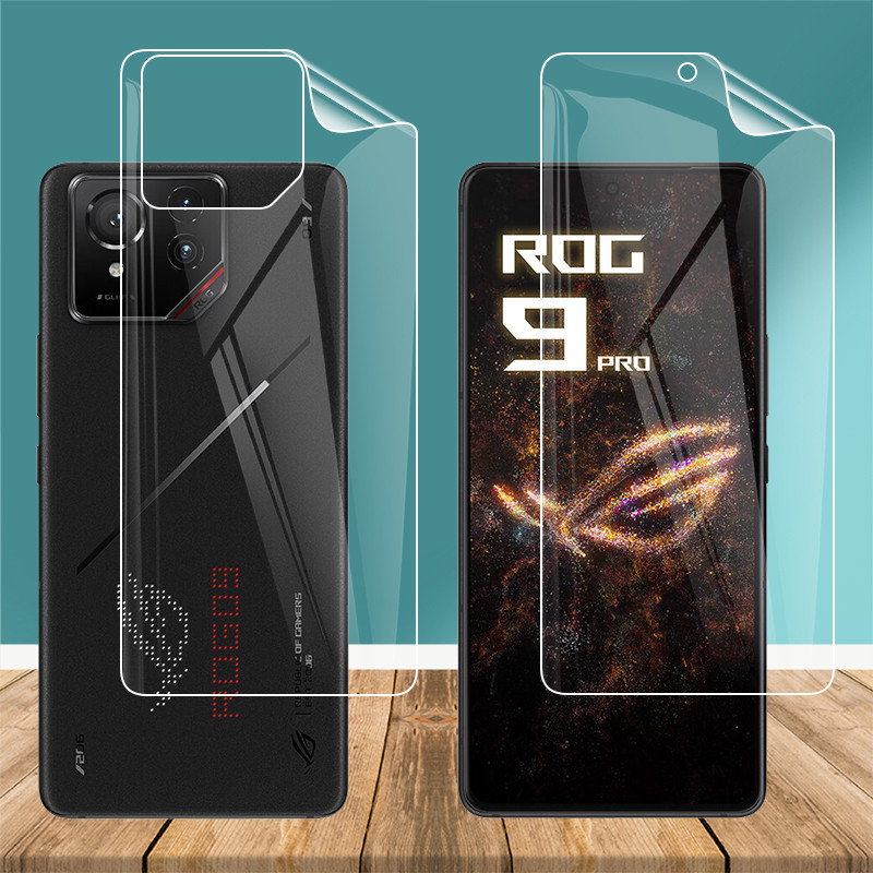 Ultra Thin Hydrogel ฟิล์มสําหรับ Asus ROG โทรศัพท์ 9 ROG9 Phone9 Pro 9Pro 5G Clear Soft TPU ด้านหน้า