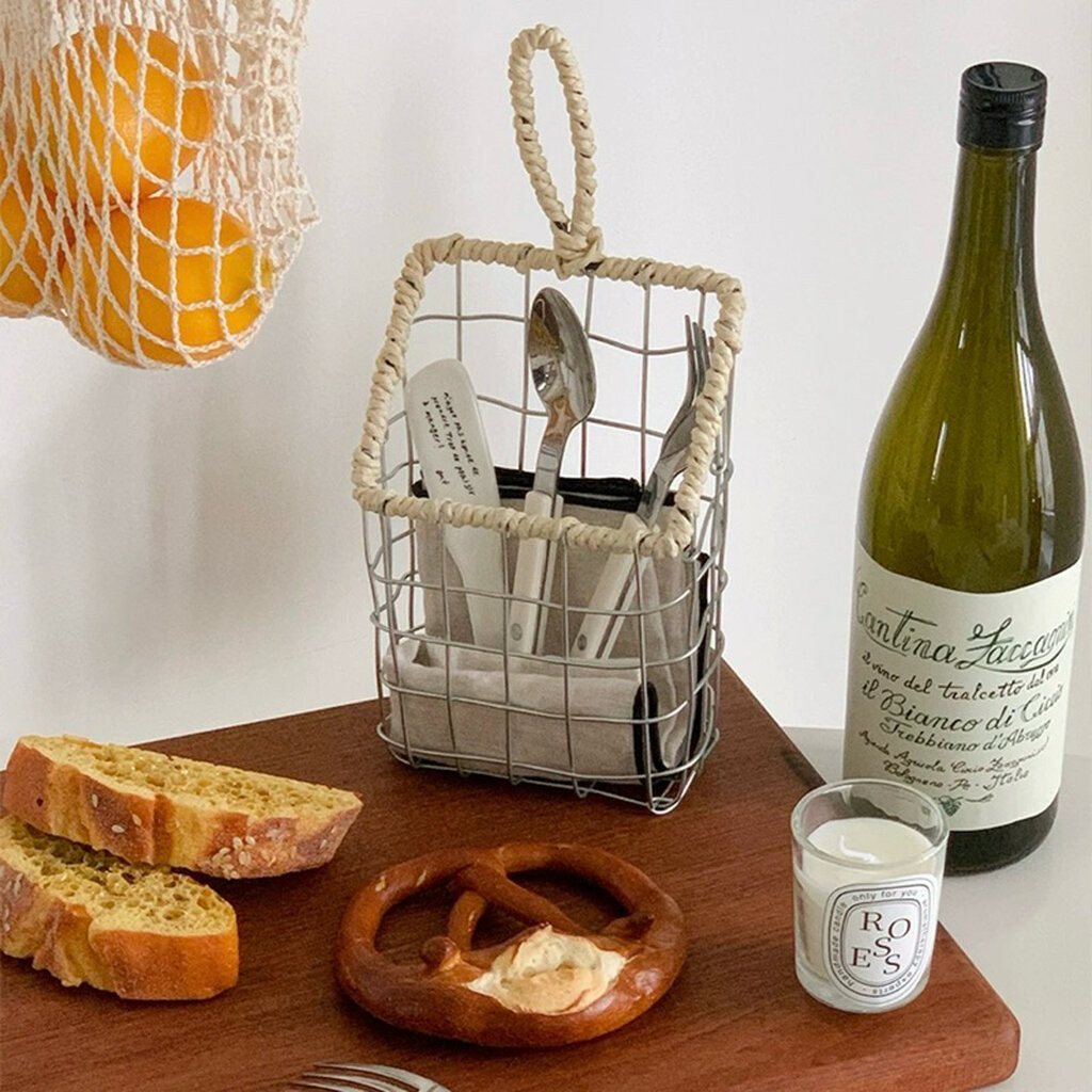 [พร้อมส่ง] Jnihouse : ตะกร้ามินิมอล (Storage Basket) - รูปที่ 5