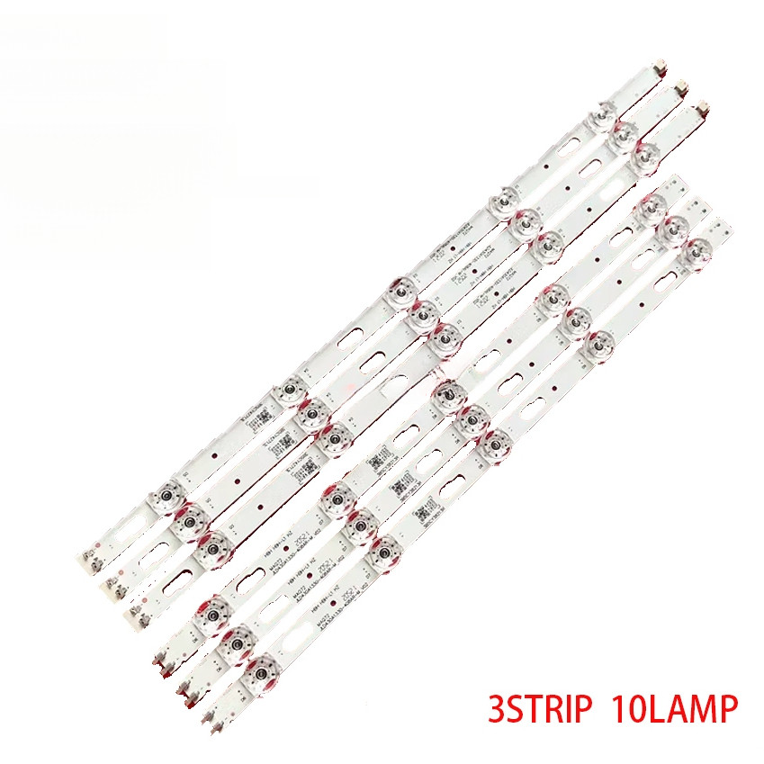 ใช้ได้กับ Samsung 43 นิ้ว UA43TU7000KXXT UA43TU7000K LCD โคมไฟบาร์ BN96-50319