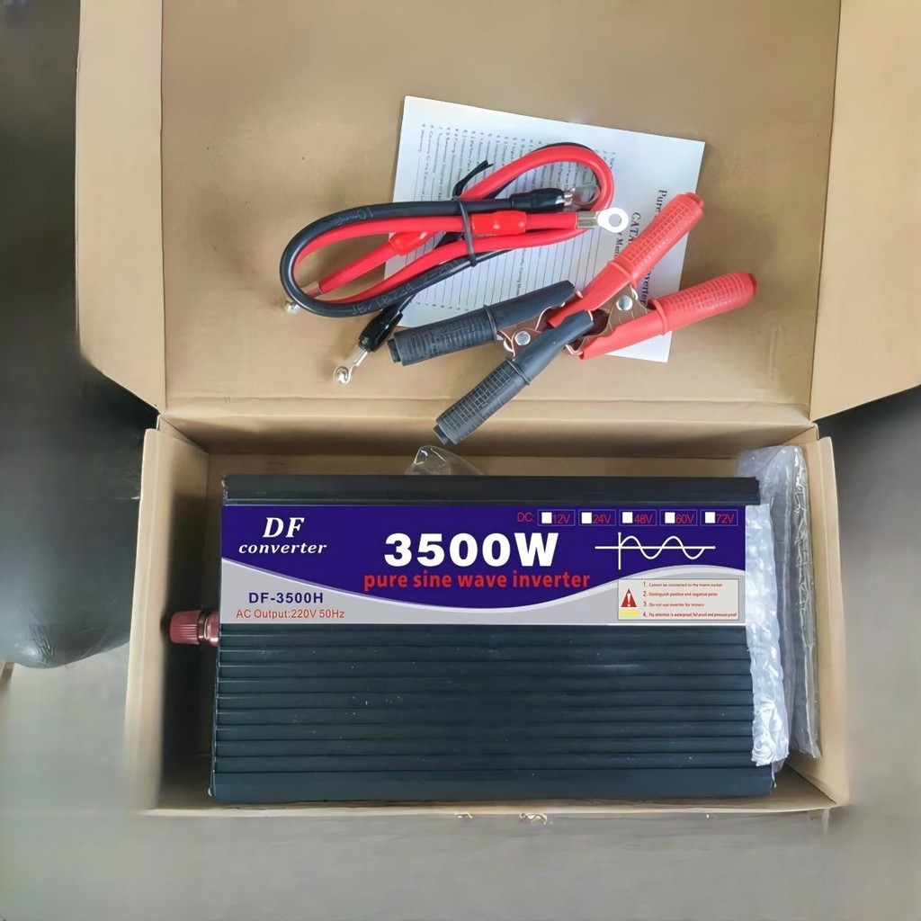 DF3500W อินเวอร์เตอร์ 12V/24V (เลือก 12V หรือ 24V) to 220V รุ่น -Power inverter 12v 24v to 220V อินเ