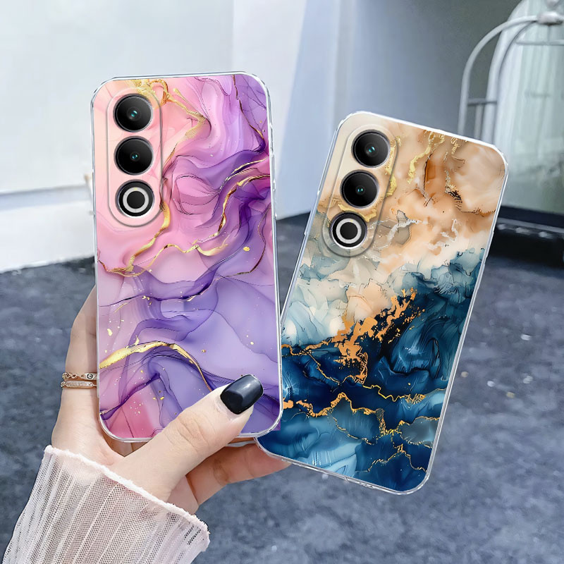 สําหรับoneplus Ace 3V 2V/Ace 2 Proกรณีหรูหราเคสโทรศัพท์สําหรับOneplus Z/Ace Proหินอ่อนดอกไม้ซิลิโคนใ