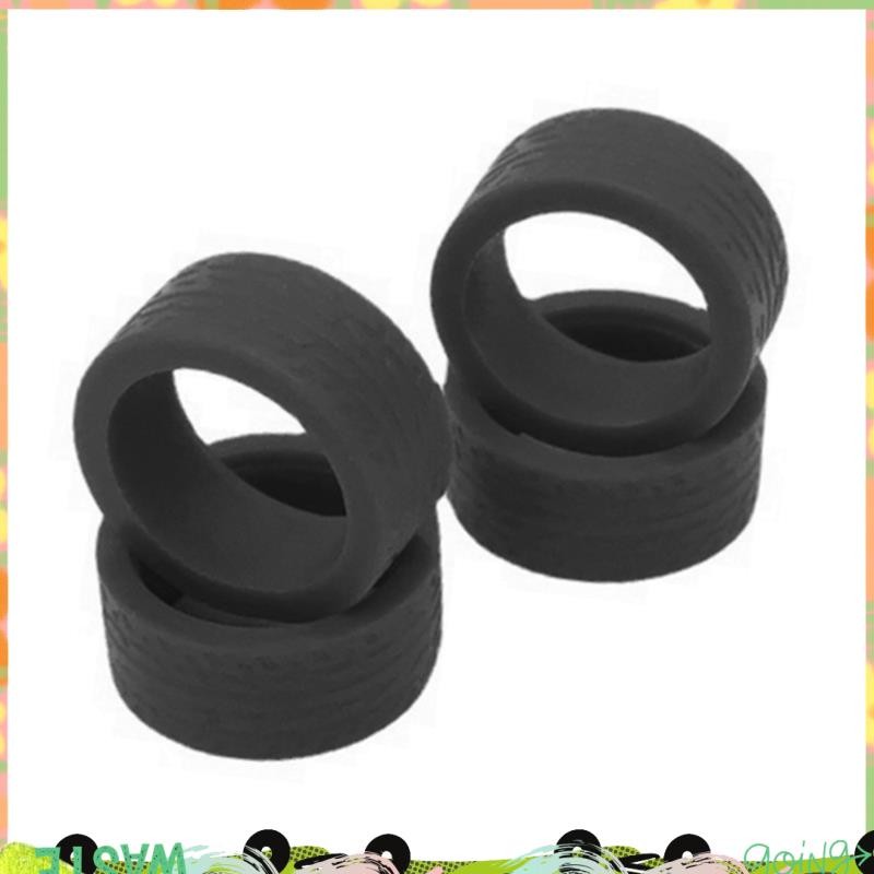 ยางแข่งลายซุปเปอร์ Tyre สําหรับ  284131 K969 K989 P929 P939 Mini-Z Mini-Q 1/28 RC รถอะไหล่อัพเกรด,4