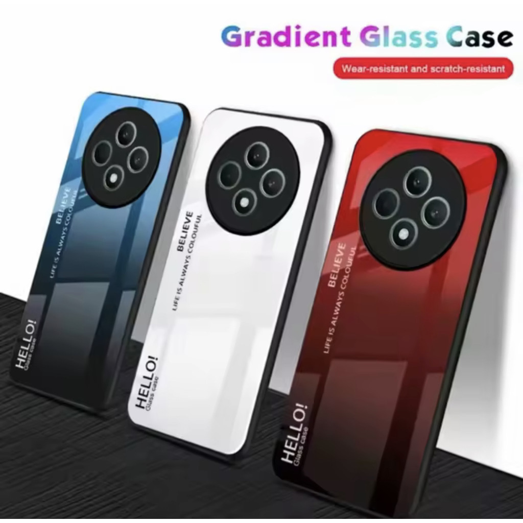 CASE For Xiaomi Redmi 14C / POCO C75 เคสโทรศัพท์ เคสกระจกเงาไล่สี เคสกันกระแทก ส่งจากไทย