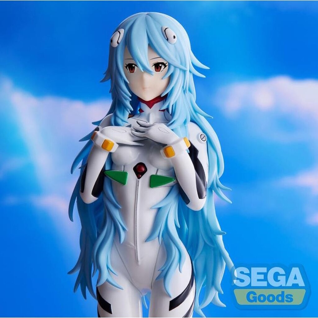 [ Figure แท้ ] Rebuild of Evangelion - Rei Ayanami Long Hair Ver SPM Figure [ SEGA ]