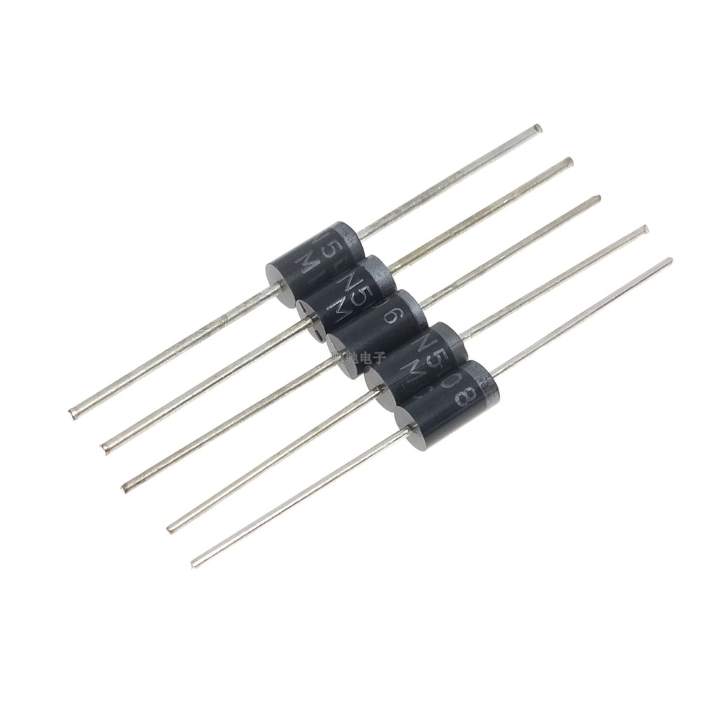 1n5400/5401/5402/5404/5406/5408 IN-Line 3A1,000V DO-27 Rectifier ไดโอดใน