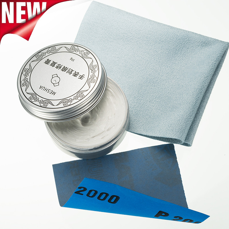 3pcs นาฬิกา Scratch Repair Remover ครีมวางนาฬิกาขัดชุดคริสตัลเครื่องประดับ Deoxidation วางฮาร์ดแวร์ขัดชุด