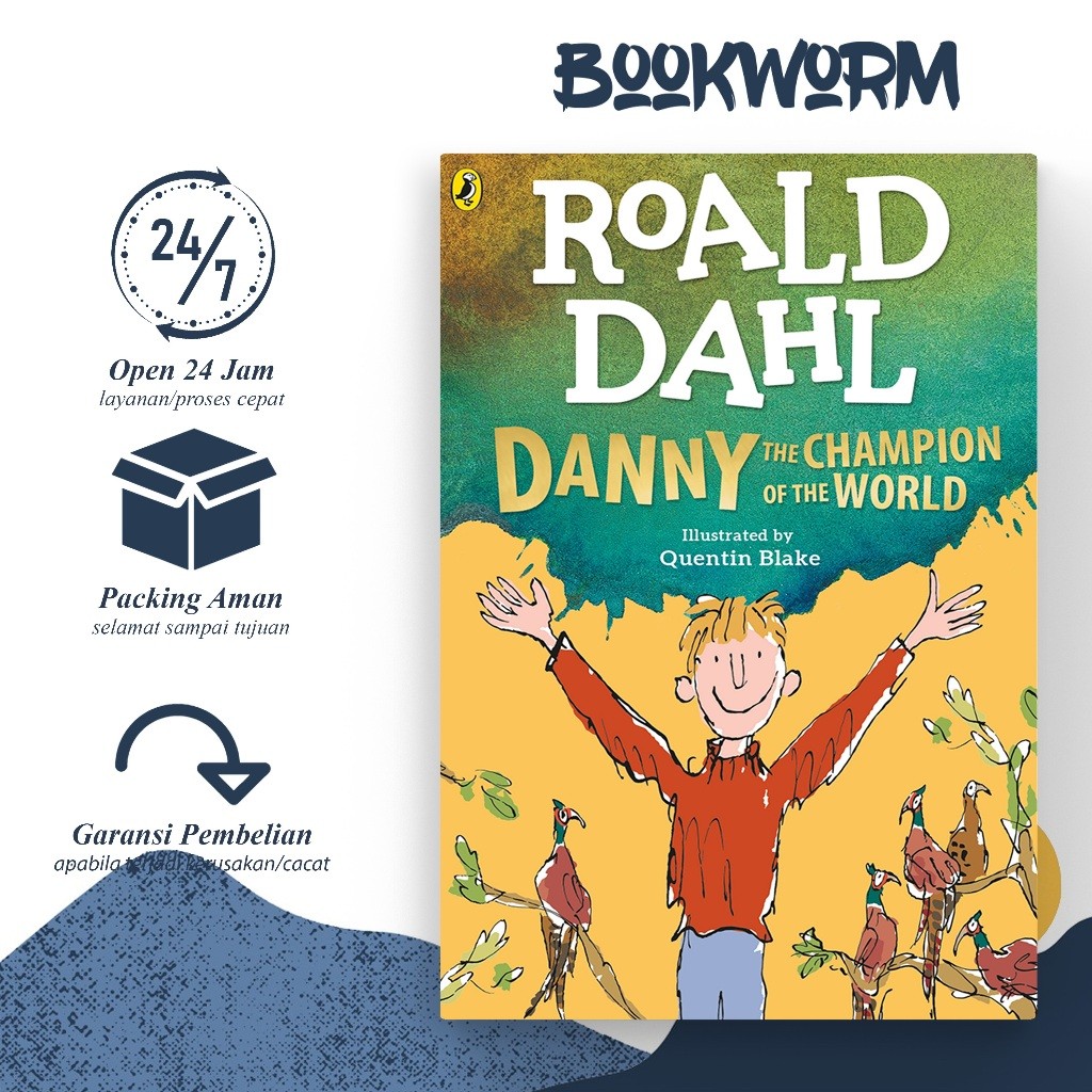 Danny the Champion of the World โดย Roald Dahl (อังกฤษ)