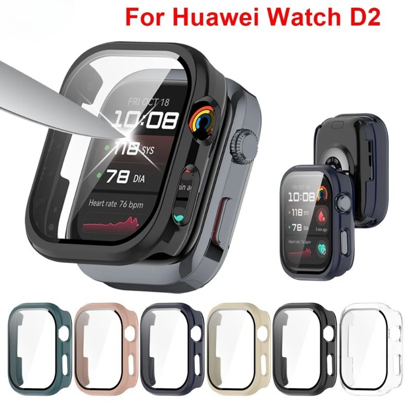กระจกนิรภัยสําหรับ Amazfit Bip 6 นาฬิกาสําหรับ Amazfit Bip6 กรณี Anti-scratch ฟิล์มกันชนป้องกันหน้าจอ
