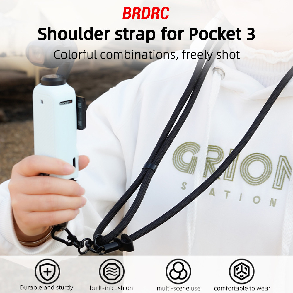 สําหรับ DJI OSMO POCKET 3 สาย Action 5 Pro กล้องกีฬา Gopro 13/Ace Pro2 สายรัด Anti Loss Crossarm สายคล้องกล้องอุปกรณ์เสริม