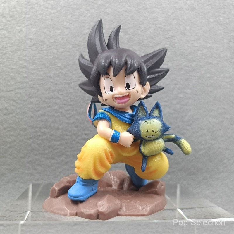9เซนติเมตรอะนิเมะ Dragon BAll Z รูป SON Goku ถือ Puya ถนน puaru Kamehameha รุ่น Q พีวีซีแอ็คชั่นรุ่นสก์ท็อปตุ๊กตาของขวัญของเล่น